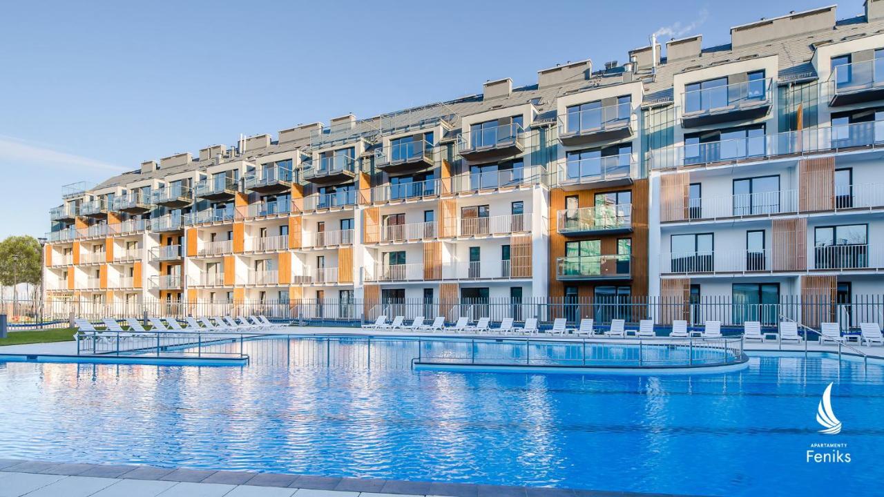 Feniks Spa Apartments 10 By Jantar Apartamenty Kolobrzeg Oda fotoğraf